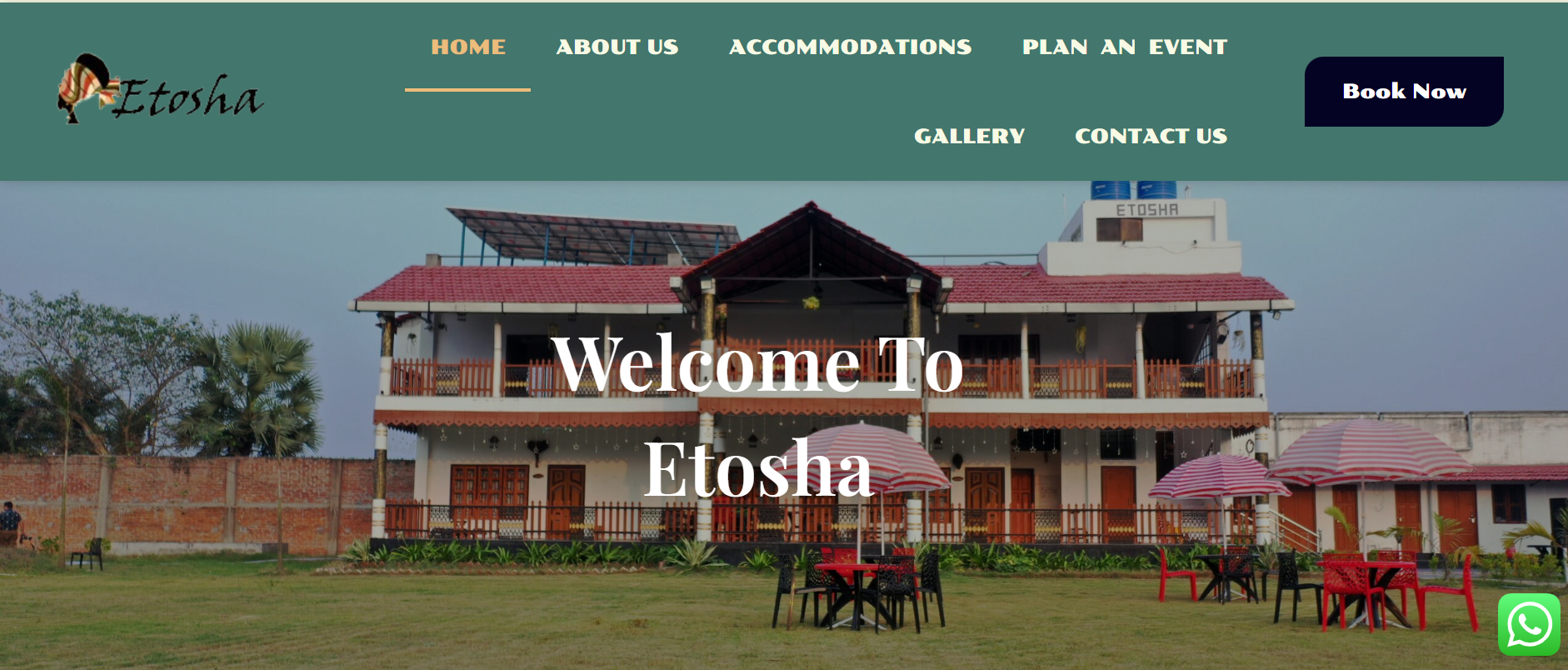 ETOSHA HOMESTAY OUR HAPPY CLIENT.